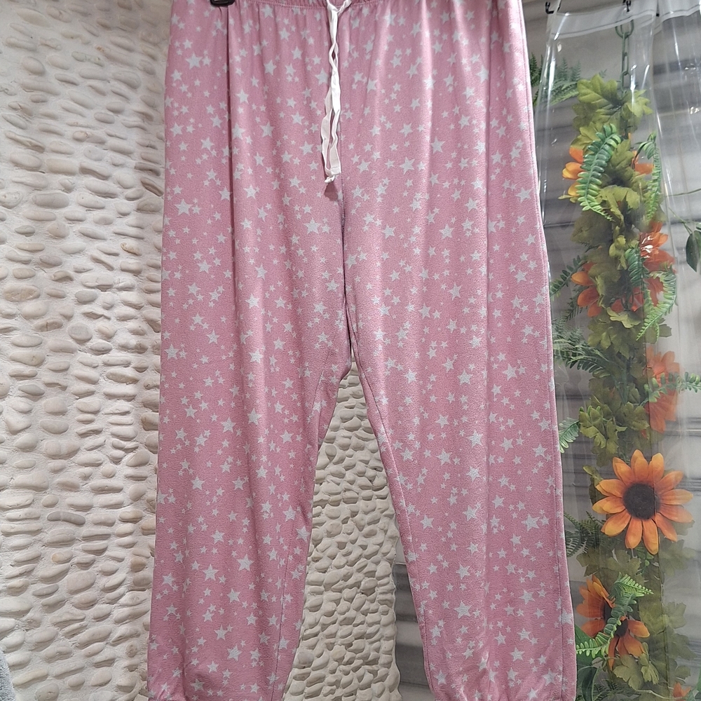 Kensie Pink Starry Pajama Pants